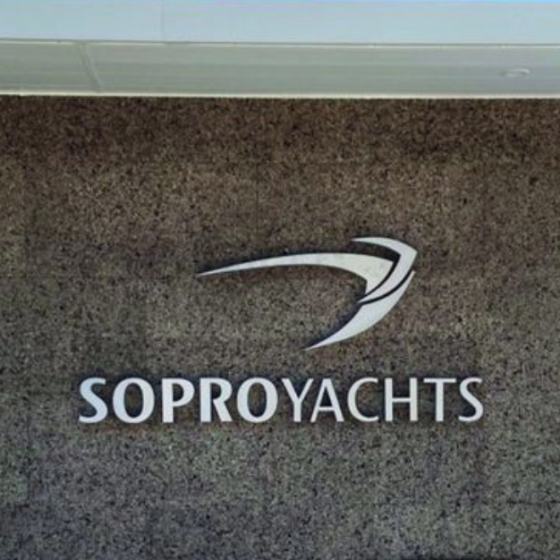 Monoblock Logo in Stainless Steel with LED Lighting
